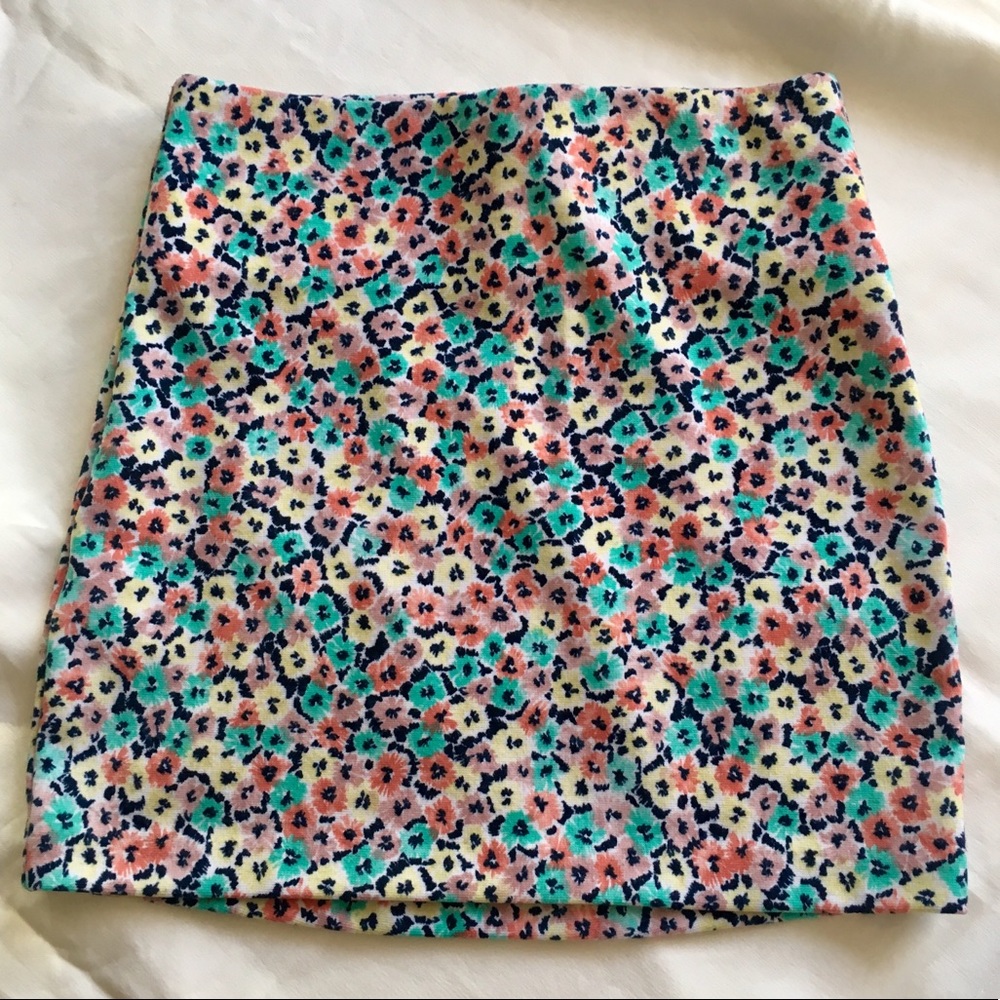 BCBGENERATION Floral Mini Skirt